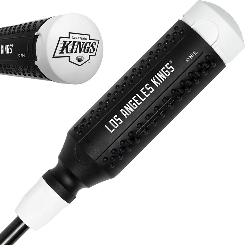 Megapro ® NHL® Team Edition Multi-bit Screwdriver | Officially Licensed NHL® Gear | Durable, Ergonomic, Pro-Grade Screwdriver (Los Angeles Kings®) - Image 1